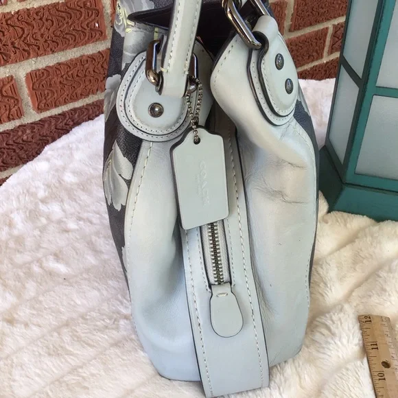 Coach Edie Rose floral shoulder bag - Picture 5 of 16